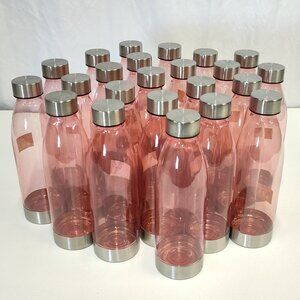 Mainstays 23 Pink 22oz Water Bottles Great For Arts Crafts Enthusiasts Projects